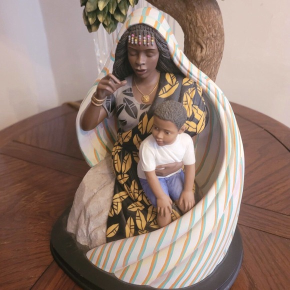 KEITH MALLETT Griot Large Figurine # 78/5000 - Picture 6 of 9